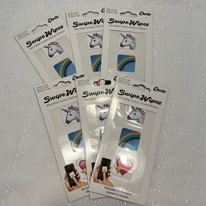 IDecoz Swipe Wipes Microfiber Screen Cleaner Stickers